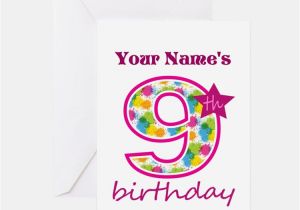 9 Year Old Birthday Card Sayings 9 Year Old Birthday Greeting Cards Card Ideas Sayings