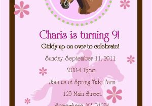 9 Year Old Birthday Invitation Wording 9 Years Old Birthday Invitations Wording Free Invitation