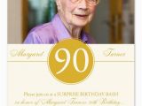 90 Birthday Invitation Wording 15 90th Birthday Invitations Tips Sample Templates