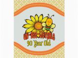 90 Year Old Birthday Cards 90th Birthday Unbelievable at 90 Years Old Card Zazzle