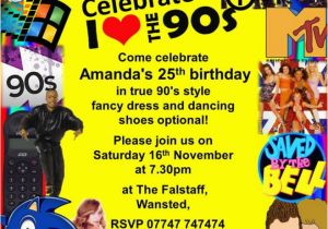 90s Birthday Invitation Templates 90s themed Party Best Ideas Home Party theme Ideas