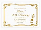 90th Birthday Celebration Invitation 90th Birthday Party Invitation Birthdays
