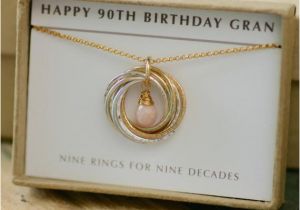 90th Birthday Gifts for Her 90th Birthday Gift for Grandma October Birthday Gift for Her