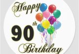 90th Birthday Gifts for Him Happy 90th Birthday Gifts and Birthday Apparel Stickers