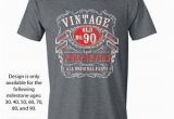 90th Birthday Ideas for Him 90th Birthday Tshirt Etsy