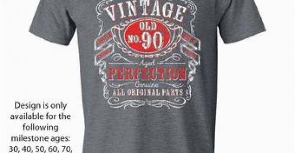 90th Birthday Ideas for Him 90th Birthday Tshirt Etsy