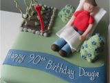 90th Birthday Ideas for Him Jo 39 S Cakes Gardening themed 90th Birthday Cake