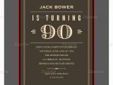 90th Birthday Invitation Template Free 90th Birthday Invitations Free Best Party Ideas