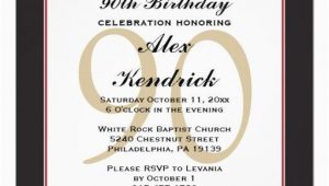 90th Birthday Invitation Wording 90th Birthday Invitation Invitations Pinterest