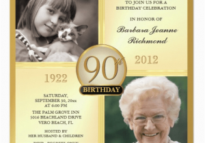 90th Birthday Invitations Free 90th Birthday Invitations and Invitation Wording
