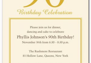 90th Birthday Invites Templates 15 90th Birthday Invitations Tips Sample Templates