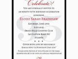 95th Birthday Party Invitations Classic 95th Birthday Celebrate Party Invitations Paperstyle