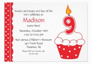 9th Birthday Invitation Wording 13 Best Photos Of 9th Birthday Invitation Wording Ideas