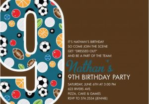 9th Birthday Invitation Wording 13 Best Photos Of 9th Birthday Invitation Wording Ideas