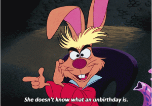 A Very Merry Unbirthday Meme Alice In Wonderland Animated Gif