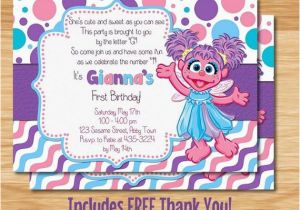 Abby Cadabby Birthday Invitations Abby Cadabby Birthday Invitation Abby Birthday by