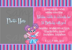 Abby Cadabby Birthday Invitations Abby Cadabby Birthday Invitation