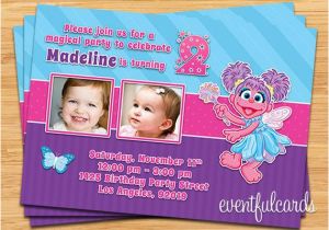 Abby Cadabby Birthday Invitations Abby Cadabby Birthday Party Invitation by eventfulcards