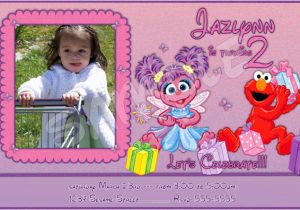 Abby Cadabby Birthday Invitations Customized Printable Abby Cadabby Elmo Birthday Invitation