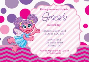 Abby Cadabby Birthday Invitations Printable Abby Cadabby Birthday Party Invitation by Cohenlane