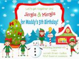 Accept Birthday Party Invitation Children Christmas Invitations
