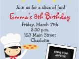 Accept Birthday Party Invitation Pizza Party Birthday Invitations