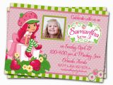 Accept Birthday Party Invitation Strawberry Birthday Invitations
