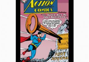 Action Birthday Cards Action Comics 241 Greeting Cards Zazzle