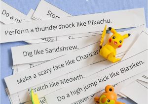 Action Birthday Cards Free Printable Pokemon Action Cards and Next Comes L