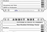 Admit One Birthday Invitations Printable Best 25 Admit One Ticket Ideas On Pinterest Admit One