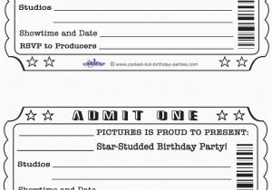 Admit One Birthday Invitations Printable Best 25 Admit One Ticket Ideas On Pinterest Admit One
