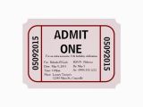 Admit One Ticket Birthday Invitation Admit One Ticket Birthday Party Invitation Zazzle