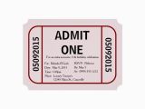 Admit One Ticket Birthday Invitation Admit One Ticket Birthday Party Invitation Zazzle