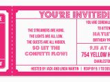 Admit One Ticket Birthday Invitation Search Results for Blank Admit One Ticket Template