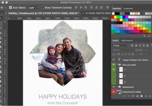 Adobe Photoshop Birthday Card Template Create A Unique Holiday Card with An Adobe Stock Template