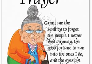 Adult Humor Birthday Cards Senility Prayer Birthday Card Nobleworkscards Com