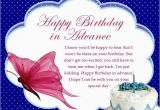 Advance Happy Birthday Wishes Quotes Happy Birthday Wallpaper Wishes Greetings 2017
