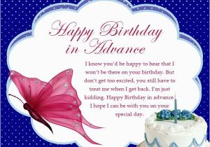 Advance Happy Birthday Wishes Quotes Happy Birthday Wallpaper Wishes Greetings 2017