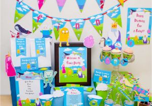 Adventure Time Birthday Decorations Printable Adventure Time Inspired Party Collection