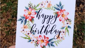 Aesthetic Birthday Cards Happy Birthday Card Print Card Printing Happy Birthday