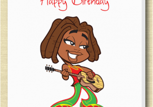 Afro American Birthday Cards African American Girl Birthday Card C