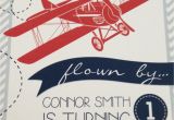 Airplane 1st Birthday Invitations Airplane 1st Birthday Party Project Nursery