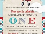 Airplane 1st Birthday Invitations Airplane Birthday Party Invitation Birthday Invitations