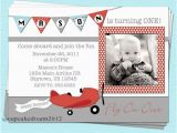 Airplane Birthday Invites Airplane Birthday Invitation Boy Polka Dot by Cupcakedream