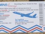 Airplane Boarding Pass Birthday Invitations Chandeliers Pendant Lights