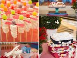 Airplane Decorations for Birthday Party Kara 39 S Party Ideas Airplane Party Ideas Planning Idea Cake
