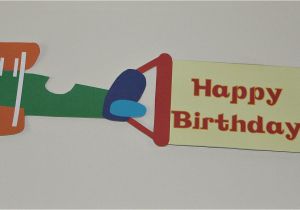 Airplane Happy Birthday Banner Planes Trains and Automobiles Birthday Party Girl In