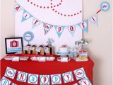 Airplane themed Birthday Party Decorations Airplane Birthday Party