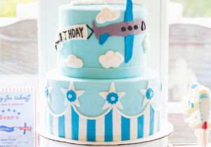 Airplane themed Birthday Party Decorations Airplane Cake for An Airplane themed Party the Kitchen