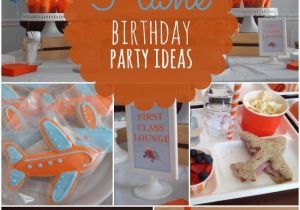 Airplane themed Birthday Party Decorations Boy 39 S Plane themed Birthday Party Ideas Spaceships and